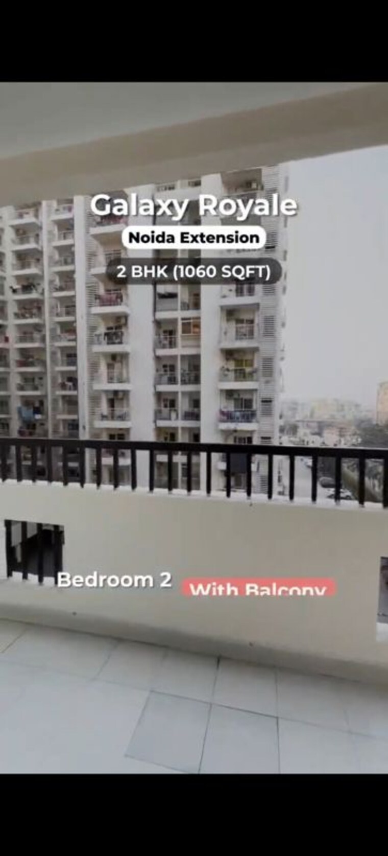 Exterior View, galaxy-royale 2.5 Bedroom 1060 Sq.Ft. Apartment In Gaur City 2 Greater Noida 9925086