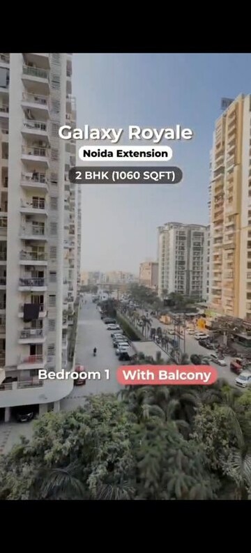2.5 BHK Apartment – Exterior View View at Galaxy Royale, Gaur City 2 - for Sale