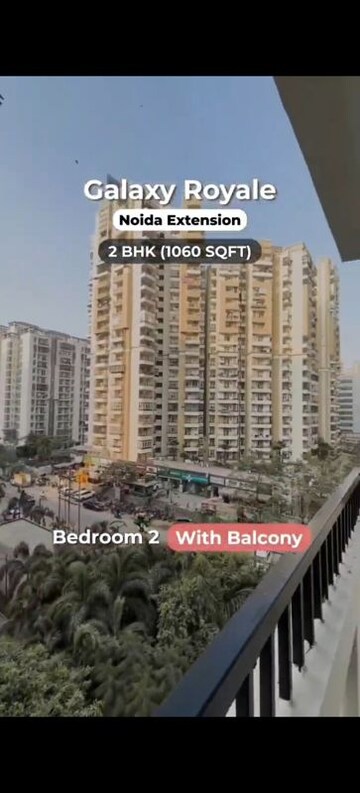 2.5 BHK Apartment – Exterior View View at Galaxy Royale, Gaur City 2 - for Sale