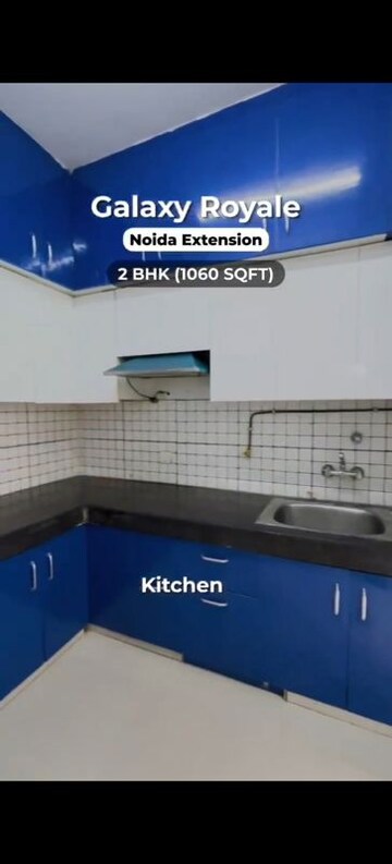 Kitchen in 2.5 BHK Apartment at Galaxy Royale, Gaur City 2 – for Sale