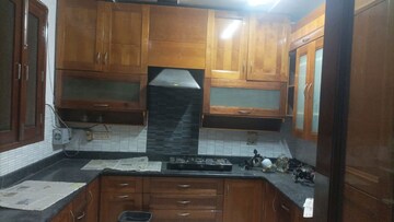 Kitchen in 3 BHK Builder Floor at Greater Kailash ii – for Rent