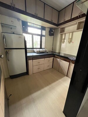 Kitchen in 1 BHK Apartment at Mantri Serene, Goregaon East – for Rent