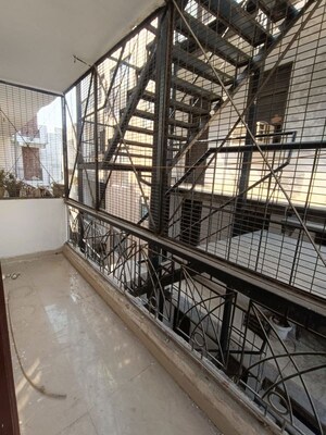 Balcony in 2 BHK Builder Floor at Neb Sarai – for Rent