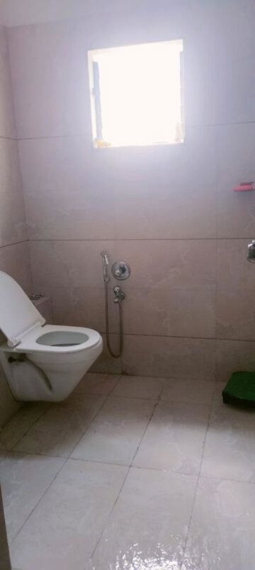 Bathroom in 3 BHK Penthouse at Raama Skyz, Sama Savli Road – for Rent