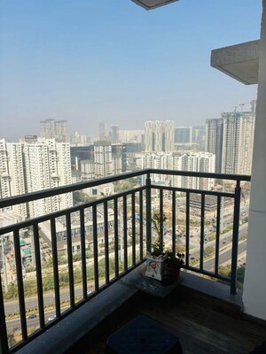 Balcony in 2 BHK Apartment at Rajapushpa Provincia, Narsingi – for Rent