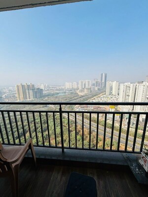 Balcony in 2 BHK Apartment at Rajapushpa Provincia, Narsingi – for Rent