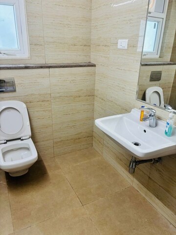 Bathroom in 2 BHK Apartment at Rajapushpa Provincia, Narsingi – for Rent