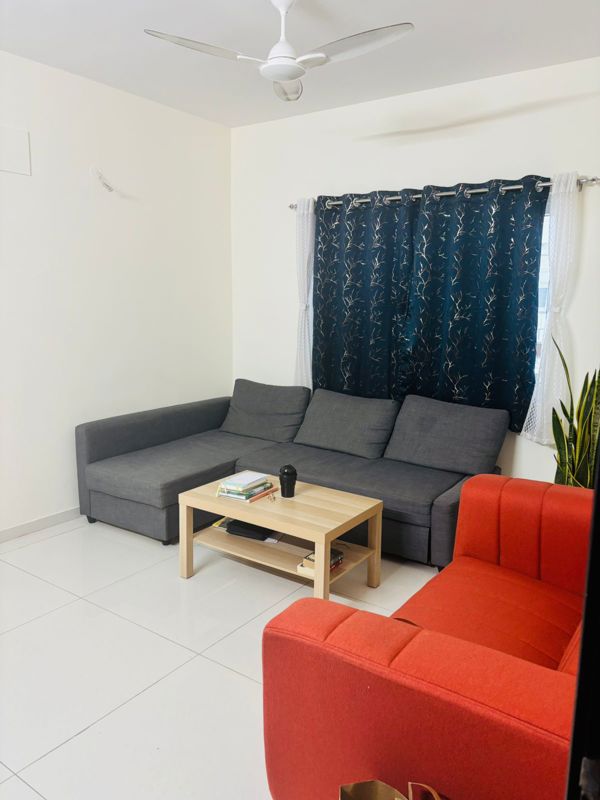 2 BHK + Pooja Room Apartment For Rent in Rajapushpa Provincia