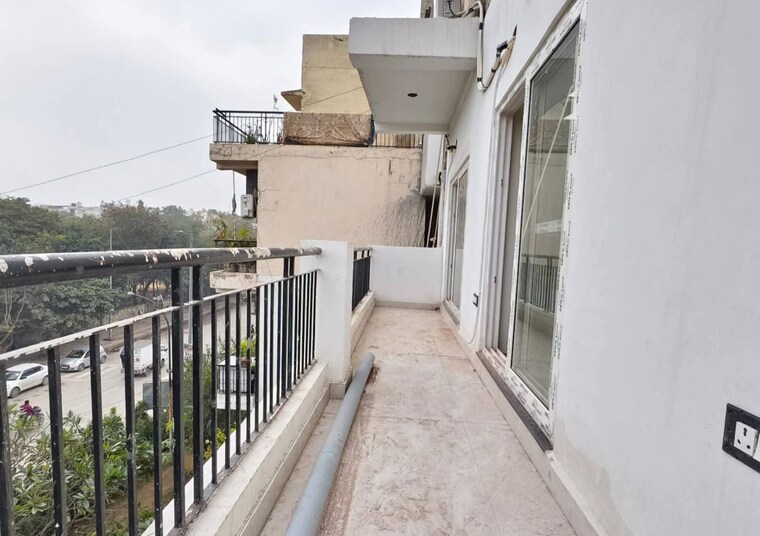 Balcony, saket 3 Bedroom 2000 Sq.Ft. Builder Floor In Saket Delhi 9925425
