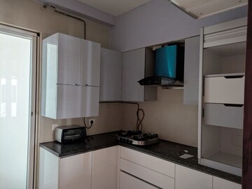 Kitchen in 3 BHK Apartment at Microtek Greenburg, Sector 86 – for Rent