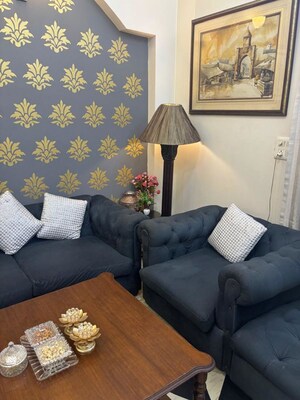 Living Room in 3 BHK Builder Floor at Shakti Khand Iii – for Sale