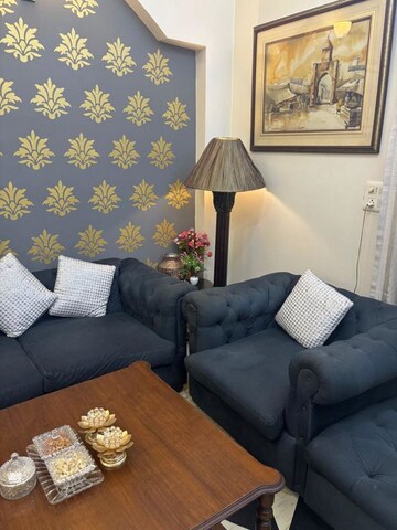 Living Room in 3 BHK Builder Floor at Shakti Khand Iii – for Sale