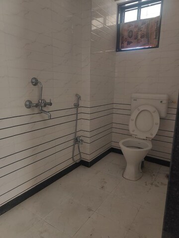 Bathroom in 3 BHK Apartment at Nyati Gardens, Kondhwa – for Rent