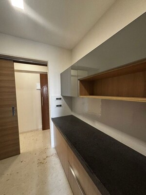 Kitchen in 2.5 BHK Apartment at Ekta Tripolis, Goregaon West – for Rent