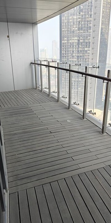 Balcony in 3 BHK Apartment at Lodha World Crest, Worli – for Sale