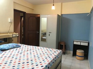 Bedroom in 2 BHK Apartment at Prakash Nagar CHS, Mahim – for Rent