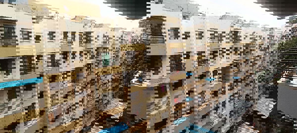 2 BHK + Servant Room 925 Sq.Ft. Apartment in Neco Gardens