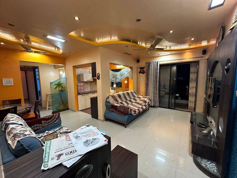 Living Room, balewadi 3 Bedroom 1105 Sq.Ft. Apartment In Balewadi Pune 9926386