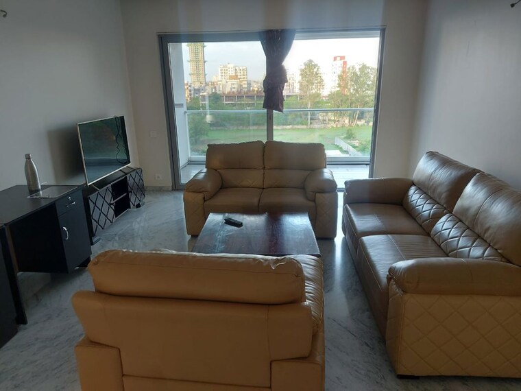 Living Room, kasturi-legacy 5 Bedroom 2650 Sq.Ft. Apartment In Baner Pune 9926243