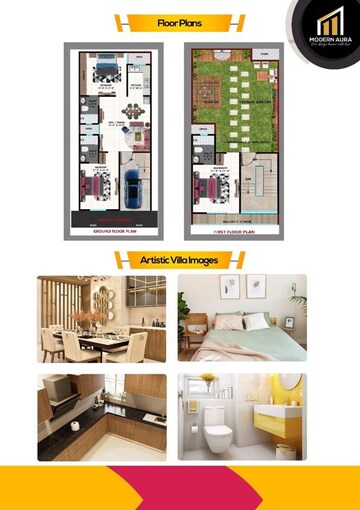 Floor Plan in 3 BHK Villa at Chipiyana Buzurg – for Sale