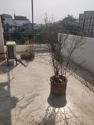 Balcony in 4 BHK Builder Floor at Shanti Niketan – for Rent
