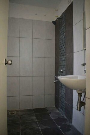 Bathroom in 1 BHK Apartment at Malkani Buena Vida, Kharadi – for Rent