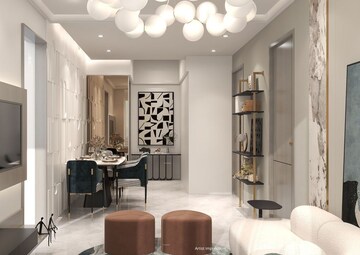 Living Room in 2 BHK Apartment at Viyan Manikya, Mahim – for Sale