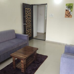 Living Room in 1 BHK Apartment at Kharadi – for Rent