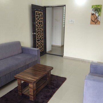 Living Room in 1 BHK Apartment at Kharadi – for Rent