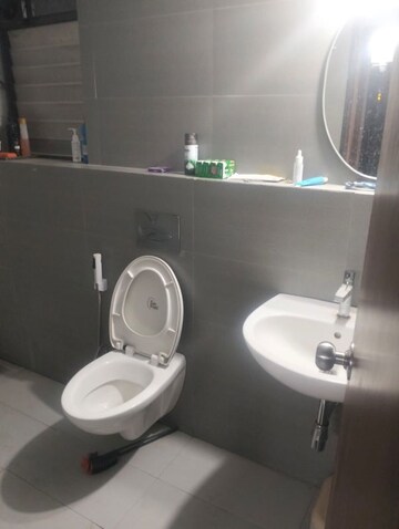 Bathroom in 2 BHK Apartment at Gagan Avencia, Kharadi – for Rent