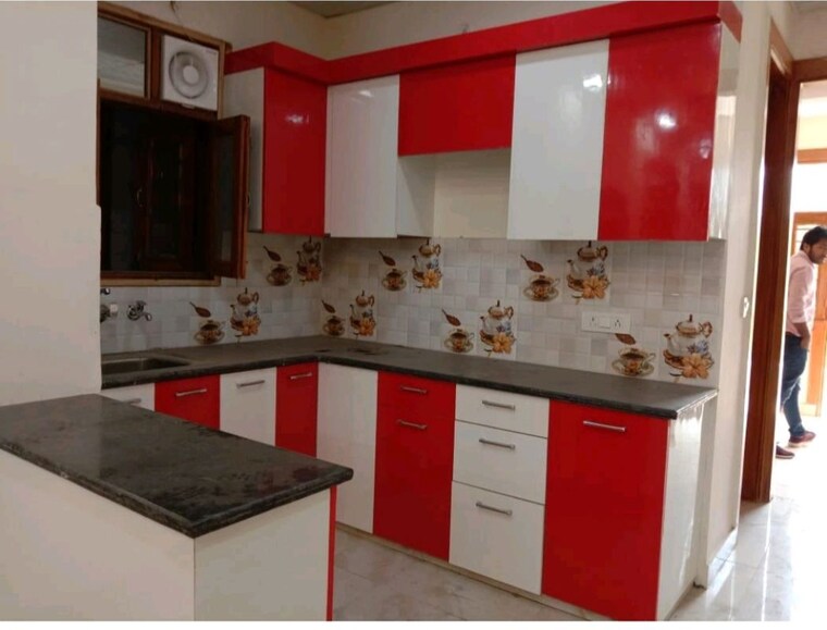 Kitchen, vasundhara sector 1 2 Bedroom 850 Sq.Ft. Builder Floor In Vasundhara Sector 1 Ghaziabad 9927176