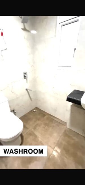 Bathroom in 3.5 BHK Builder Floor at Smart World Gems, Sector 89 – for Rent