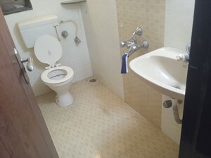 Bathroom in 3 BHK Apartment at Satellite Tower, Goregaon East – for Rent