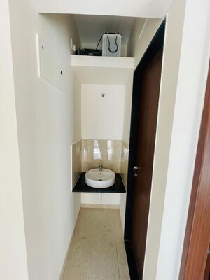Bathroom in 2 BHK Apartment at Vilas Javdekar Yashwin Enchante, Kharadi – for Rent