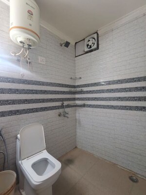 Bathroom in 1 BHK Builder Floor at Chattarpur – for Rent