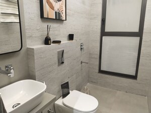 Bathroom in 3 BHK Apartment at Vyom Avinea, Hadapsar – for Sale