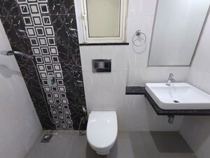 Bathroom in 2 BHK Apartment at Omkar Ananta, Goregaon East – for Rent