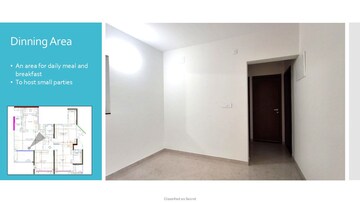 Room in 3 BHK Apartment at VJ Town Center, Wakad – for Rent