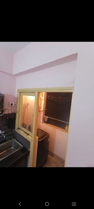 Living Room in 1 BHK Apartment at Applewood Satyesh Residency, Shela – for Rent