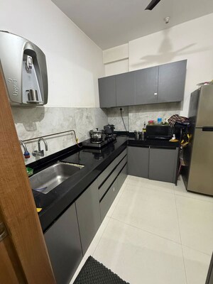 Kitchen in 2 BHK Apartment at Kohinoor Zen Estate, Kharadi – for Rent
