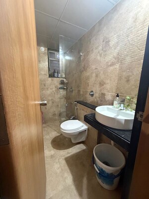 Bathroom in 2 BHK Apartment at Kohinoor Zen Estate, Kharadi – for Rent