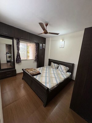 Bedroom in 2 BHK Apartment at Jalan Aura County Pune, Wagholi – for Rent