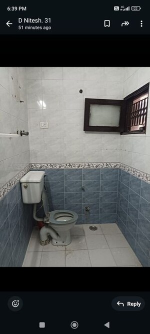 Bathroom in 2 BHK Independent House at Dev Apartments Sector 49, Sector 49 – for Rent