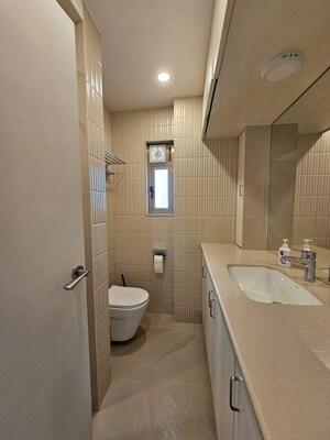 Bathroom in 2 BHK Apartment at Bandra West – for Rent