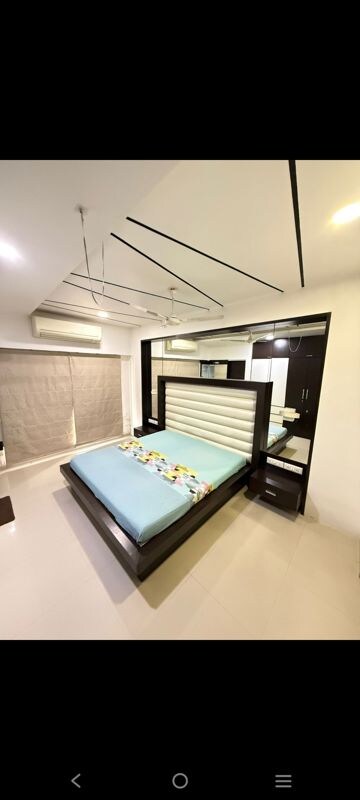 Bedroom in 4 BHK Apartment at Merlin Opal, C G Road – for Rent