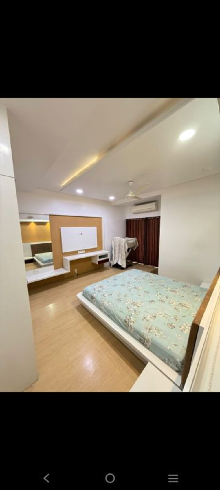 Bedroom, merlin-opal 4 Bedroom 1600 Sq.Ft. Apartment In C G Road Ahmedabad 9927878