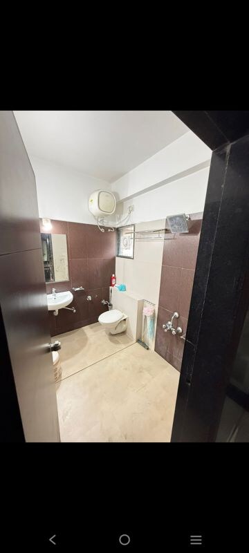 Bathroom in 4 BHK Apartment at Merlin Opal, C G Road – for Rent