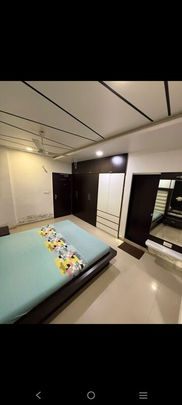 Bedroom in 4 BHK Apartment at Merlin Opal, C G Road – for Rent