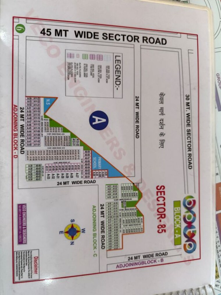 Map Location, sector 85  250 Sq.Yd. Plot In Sector 85 Faridabad 9927957