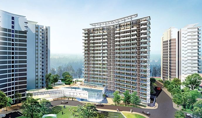 4 BHK + Servant Room Apartment For Sale in Tata Raheja Raisina Residency